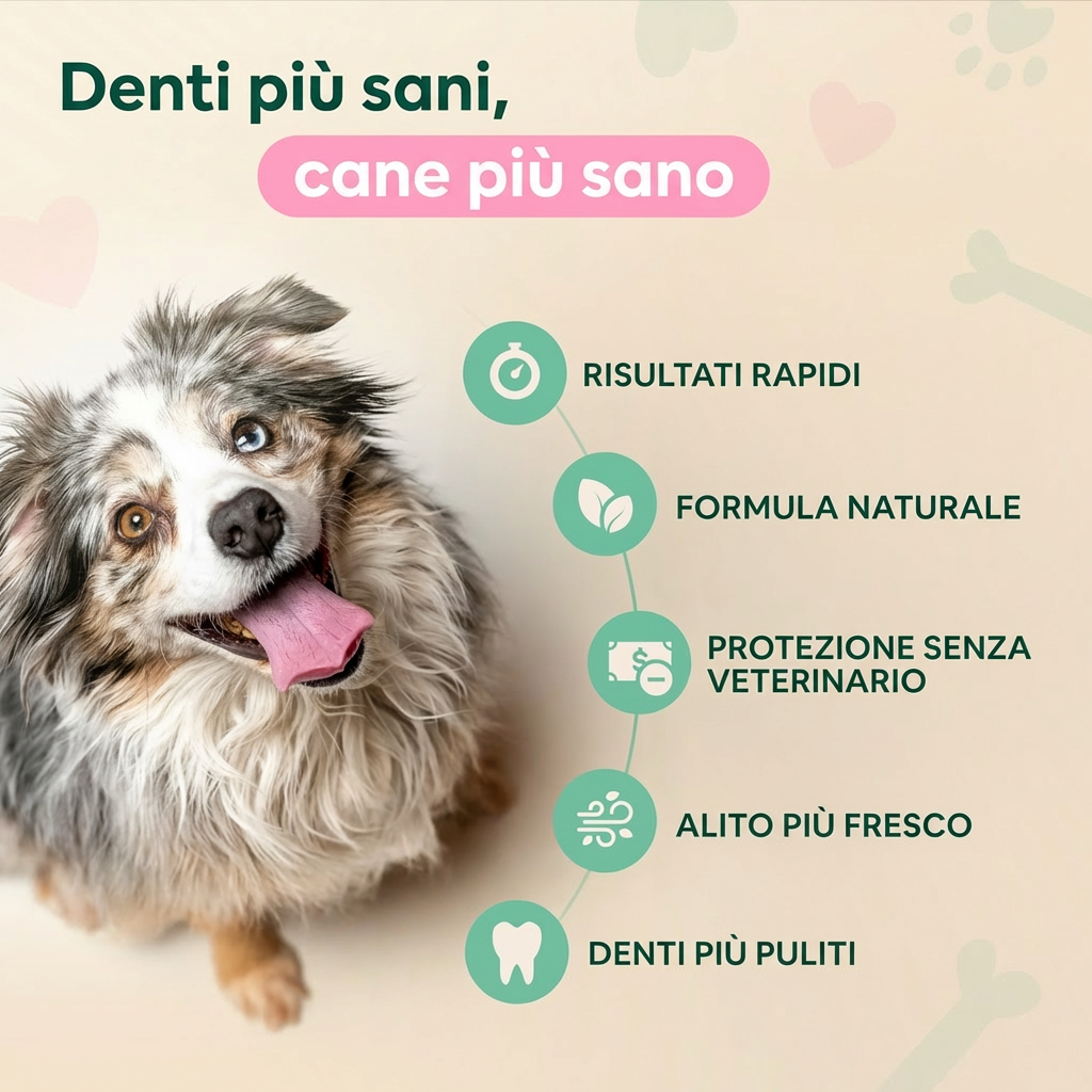 DENTASMILE® - Cani/Gatti : Elimina il tartaro in 90 giorni