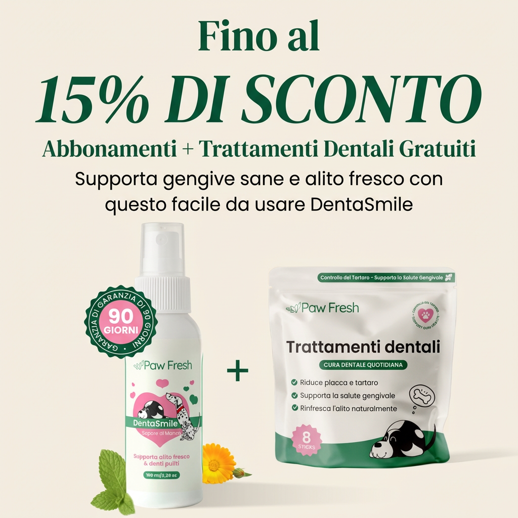 DENTASMILE® - Cani/Gatti : Elimina il tartaro in 90 giorni