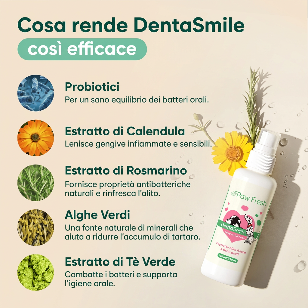 DENTASMILE® - Cani/Gatti : Elimina il tartaro in 90 giorni